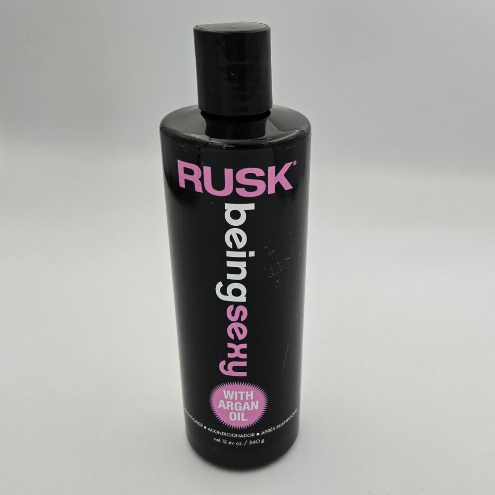 Rusk Being Sexy Hair Conditioner with Argan Oil 12 oz. NEW